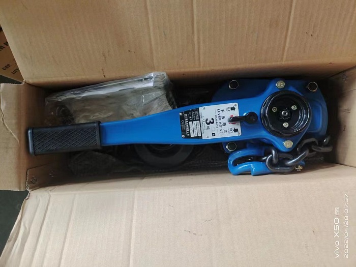 Štandardné elektrické náradie na ťahanie káblov Ce 10KN reťazový kladkostroj s rukoväťou Štandardné elektrické náradie na ťahanie káblov Ce 10KN reťazový kladkostroj s rukoväťou