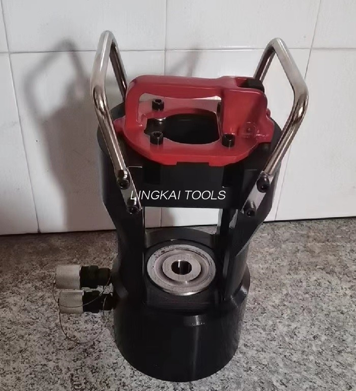 Hydraulický lis s motorizovaným čerpadlom na spájanie vodičov ACSR