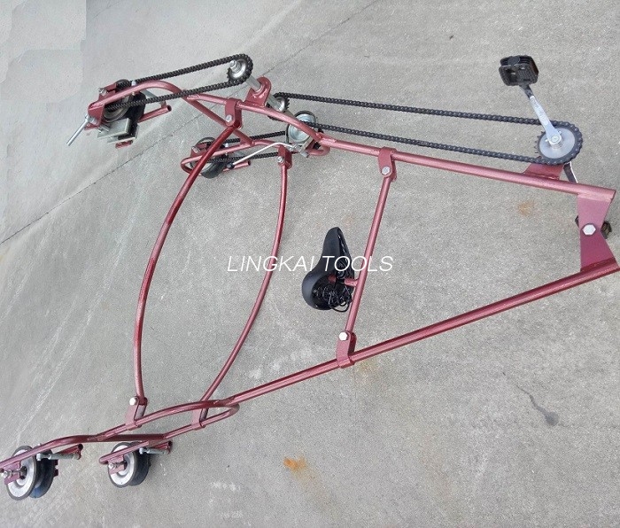 Náradie na navliekanie na prenosové vedenie modelu SFS Bicykle s horným vedením vertikálneho typu