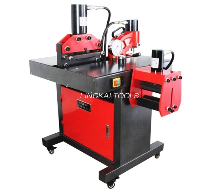 Hydraulický krimpovací nástroj 220 V 50 Hz Rezací stroj na ohýbanie prípojníc pre Al/Cu platňu 150 x 10 mm