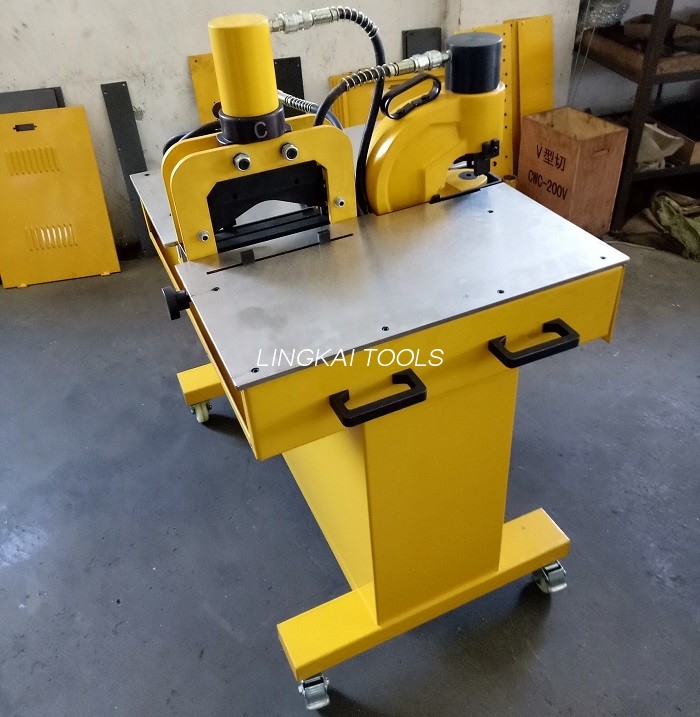 Hydraulický krimpovací nástroj 220 V 50 Hz Procesor zbernice na rezanie dierovanie ohýbanie
