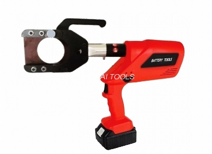 Motorizovaný hydraulický strihač káblov, akumulátorový strihač káblov na strihanie max 85 mm kábla