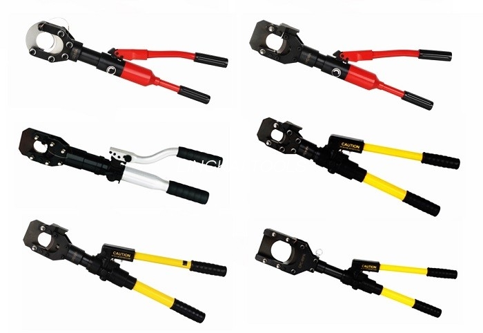 Pancierové rezačky káblov Hydraulický krimpovací nástroj 80Kn Krimpovacia sila CPC85fR